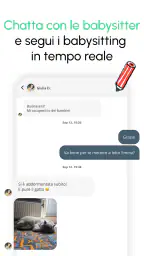 Bsit, l'app per il babysitting screenshot