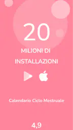 Calendario Ciclo Mestruale screenshot