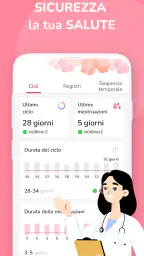 Calendario Ciclo Mestruale screenshot