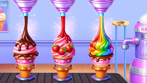 Cono Gelato Cottura Cupcake screenshot