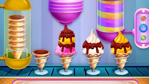 Cono Gelato Cottura Cupcake screenshot