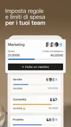 Conto business online screenshot