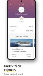 Costa Crociere screenshot