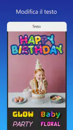 Crea Inviti Compleanno, festa screenshot