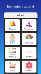 Crea Inviti Compleanno, festa screenshot