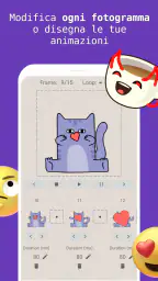 Creare stickers animati (FSM) screenshot