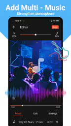 Creatore di video con musica screenshot