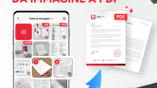 Da immagine a PDF: PDF Creator screenshot