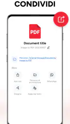 Da immagine a PDF: PDF Creator screenshot