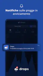 Drops: Allerta meteo e pioggia screenshot
