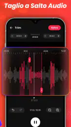 Editor Audio, Tagliare Musica screenshot