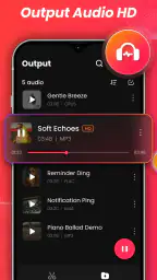 Editor Audio, Tagliare Musica screenshot