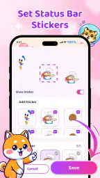 Emoji Battery Icon Customize screenshot