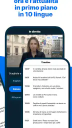 Euronews: Notizie europee 24/7 screenshot