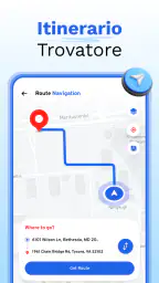 Fotocamera con mappe GPS screenshot