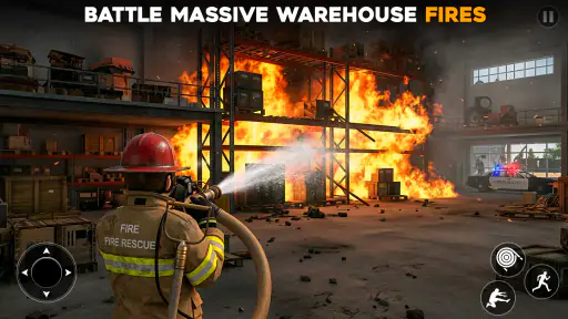 Fuoco Camion soccorso Giochi screenshot
