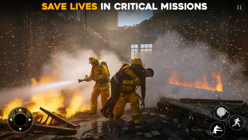 Fuoco Camion soccorso Giochi screenshot