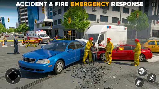 Fuoco Camion soccorso Giochi screenshot
