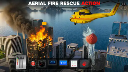 Fuoco Camion soccorso Giochi screenshot