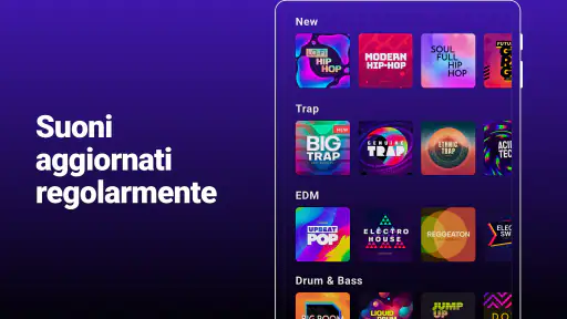 Groovepad - crea musica e beat screenshot