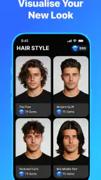 HAIR U: AI Haircut Scanner screenshot