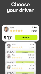 inDrive. Rides with fair fares screenshot