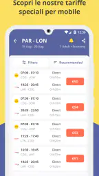 Jetcost: compara voli e auto screenshot