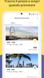 Jetcost: compara voli e auto screenshot