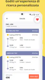 Jetcost: compara voli e auto screenshot