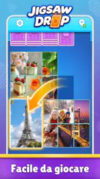 Jigsaw Drop: Puzzle Solitario screenshot
