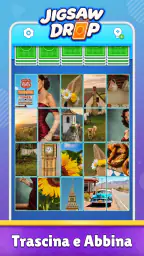 Jigsaw Drop: Puzzle Solitario screenshot