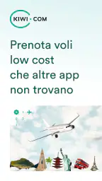 Kiwi.com - Prenota voli aerei screenshot