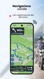 Kurviger navigazione moto screenshot