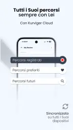Kurviger navigazione moto screenshot