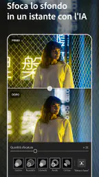 Lightroom video e foto editor screenshot