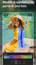 Lightroom video e foto editor screenshot
