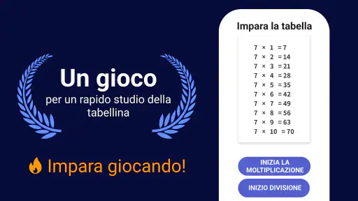 Matematica Bambini - Tabelline screenshot