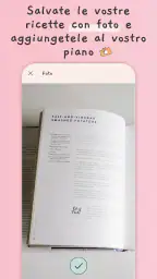 Menù settimanale e ricette screenshot