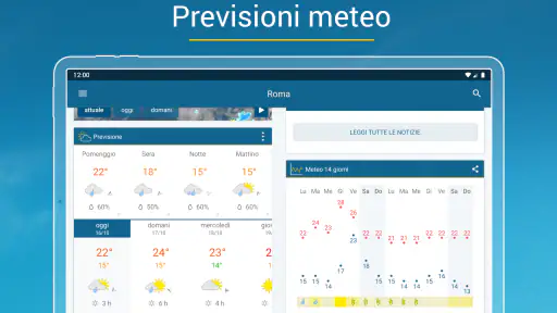 Meteo & Radar - Previsioni screenshot