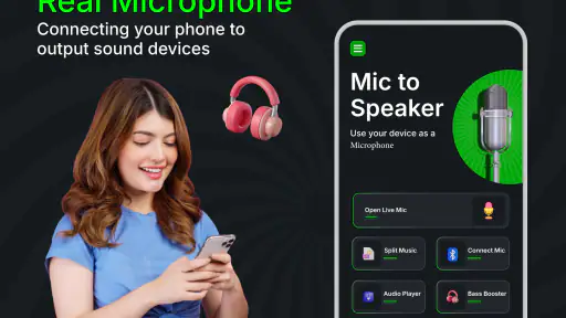 Mic to Speaker Bluetooth Mic screenshot