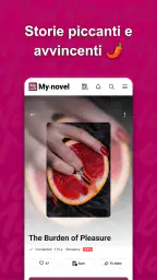 MyNovel - Libri e storie screenshot