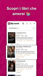 MyNovel - Libri e storie screenshot