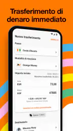 Orange Money Europa: Bonifico screenshot