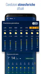 Orologio e meteo trasparente screenshot