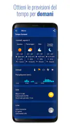 Orologio e meteo trasparente screenshot