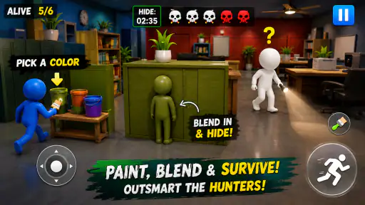 Paint Hide and Seek: Friends screenshot