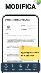 PDF Scanner: Scanner Documenti screenshot