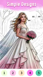 Pixie Color: Paint by Number screenshot