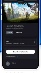 PlayStation App screenshot