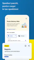 Poste Italiane screenshot
